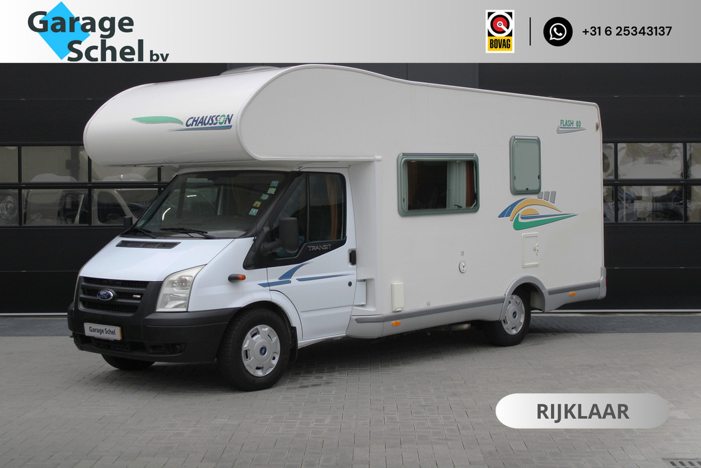 Chausson--FLASH 03 M08 - Trekhaak - 6 Persoons - Cruise - Airco - Luifel - Fietsendrager - Rijklaar-kopen in Angerlo